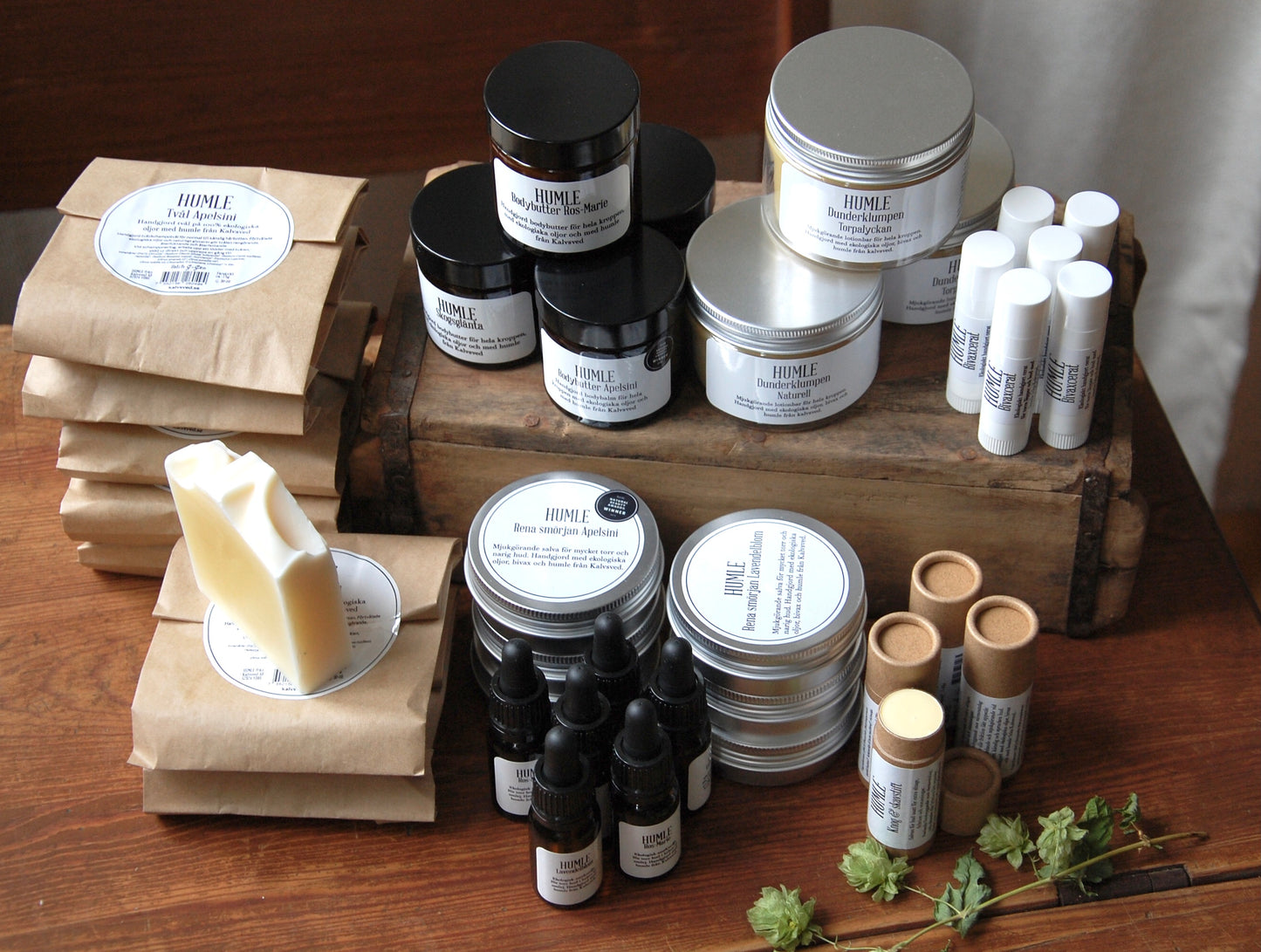 HUMLE Skogsglänta Soap 1 hg, 6 pcs/pck. Price out: SEK 155