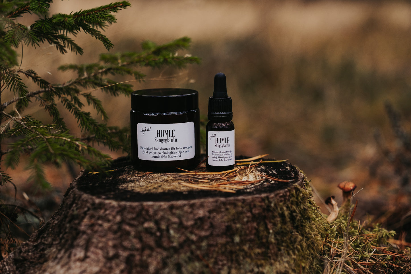 HUMLE Skogsglänta Facial oil 5 ml, 6 pcs/pck. Price out: SEK 165