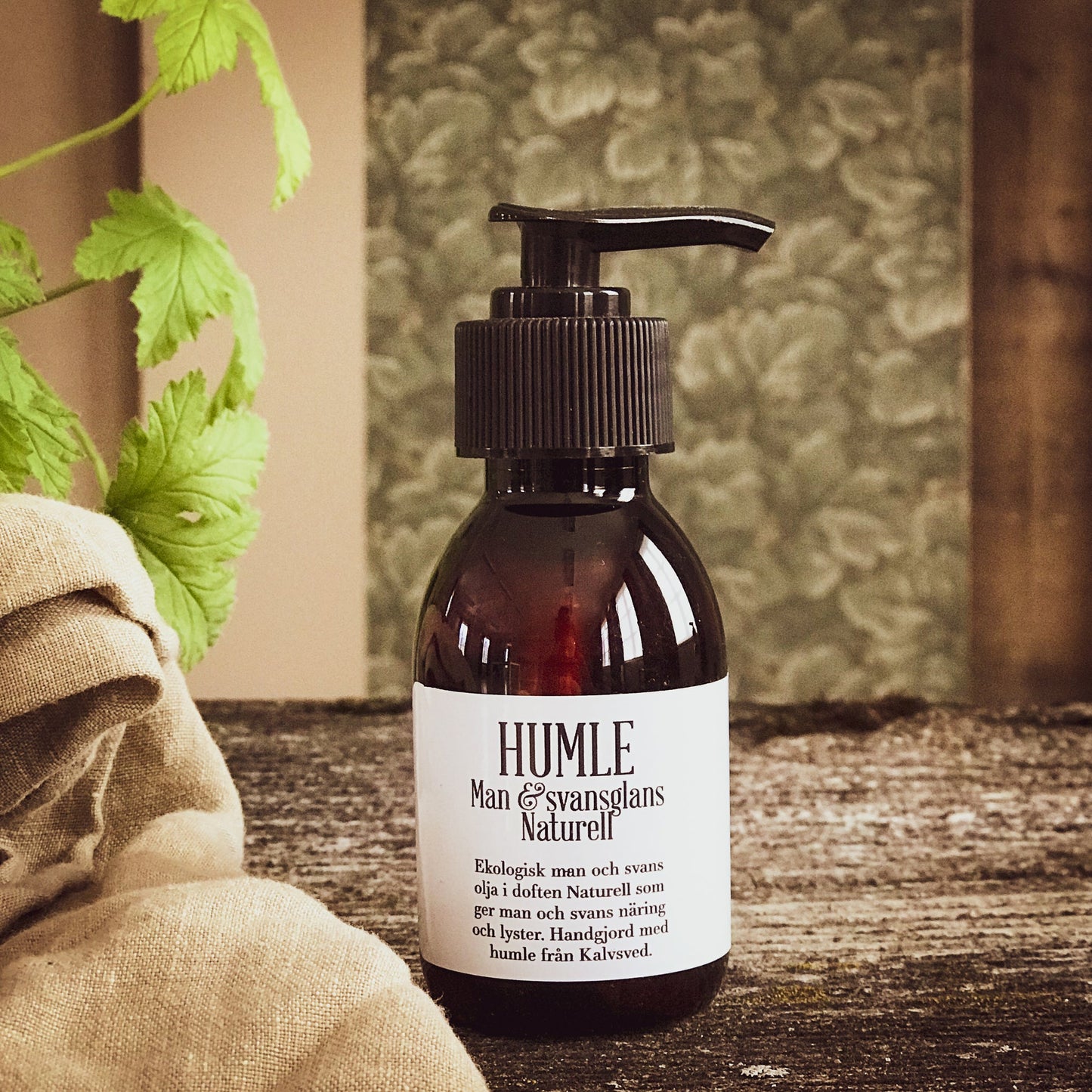 HUMLE Man & Svansglans Mane oil Naturell 100 ml 6 pcs/pck. Price out: SEK 375