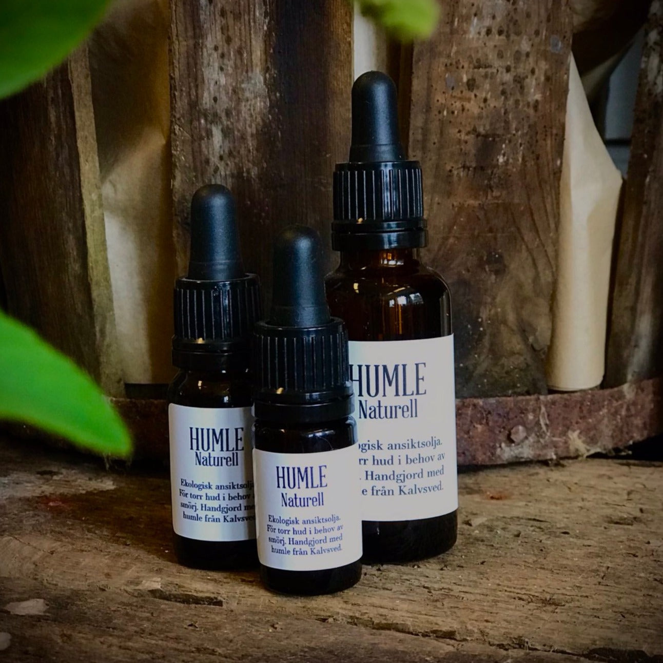 KAMPANJ: HUMLE Ansiktsolja Naturell 10 ml. Köp 8, få 10!