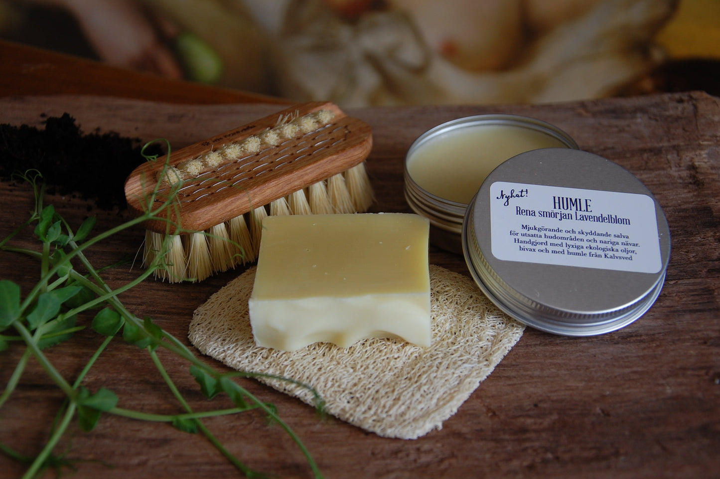 HUMLE Lavendelblom Soap 1 hg, 6 pcs/pck. Price out: SEK 155