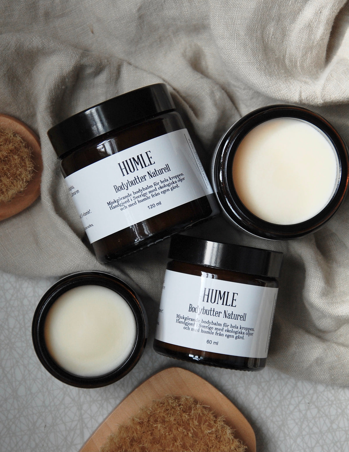 KAMPANJ: HUMLE Bodybutter Naturell 60 ml - köp 8, få 10!