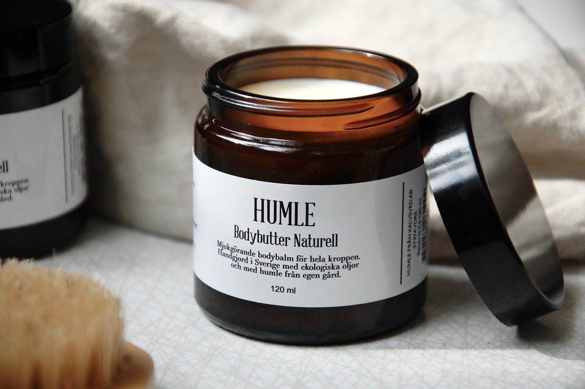 KAMPANJ: HUMLE Bodybutter Naturell 60 ml - köp 8, få 10!